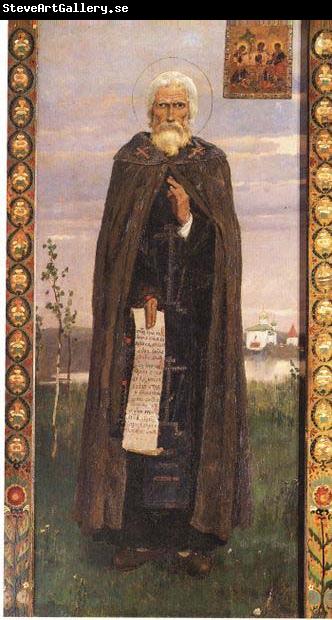 Viktor Vasnetsov Sergius of Radonezh 1882